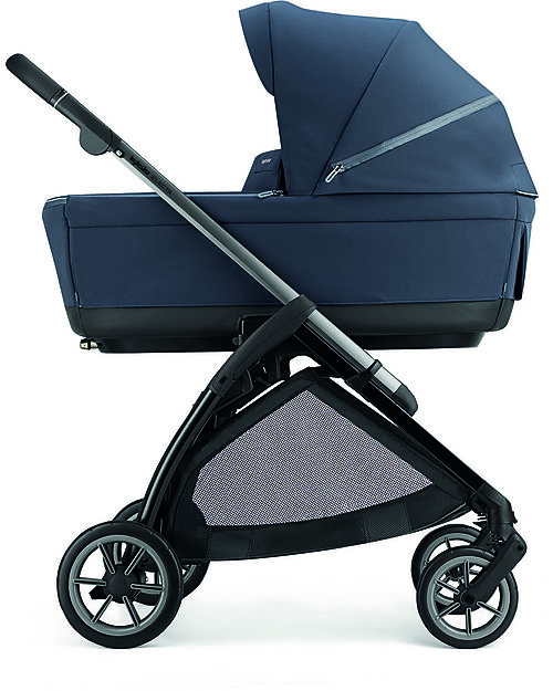 Inglesina Electa System Quattro - Rooftop Blue - All Season Seat + Open Up Cot + Standup + Darwin Recline Car Seat Pushchairs