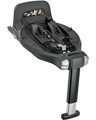 Inglesina Electa System Quattro - Studio Grey - Stroller + Standup Bassinet + Seat Darwin Recline EVO + Iron Black Frame + Darwin 360° i-Size Rotating Base Trio and Duo Strollers