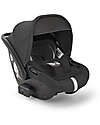 Inglesina Electa System Quattro - Upper Black - Stroller + Standup Cradle + Darwin Recline Car Seat Trio and Duo Strollers