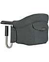 Inglesina Fast Table Seat - Charcoal Grey - Easy to carry High Chairs
