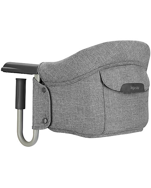 Inglesina Fast Table Seat - Stone Grey - Easy to carry High Chairs