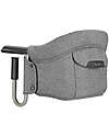 Inglesina Fast Table Seat - Stone Grey - Easy to carry High Chairs