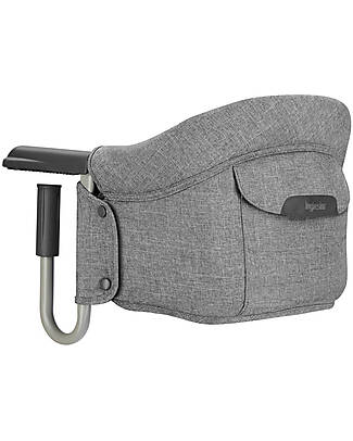 Inglesina Fast Table Seat - Stone Grey - Easy to carry High Chairs
