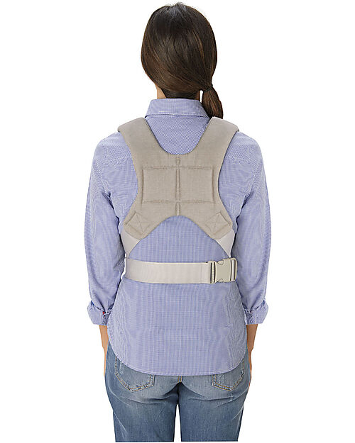 Inglesina Front Pouch - Light Grey - with Adjustable Straps Baby Carriers