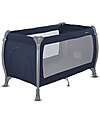 Inglesina Lodge Travel Cot - Blue - with Practical Transport Bag Travel Cots