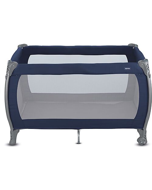 Inglesina Lodge Travel Cot - Blue - with Practical Transport Bag Travel Cots