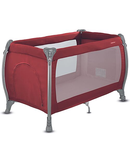Inglesina Lodge Travel Cot - Brick - with Practical Transport Bag Travel Cots