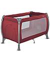 Inglesina Lodge Travel Cot - Brick - with Practical Transport Bag Travel Cots
