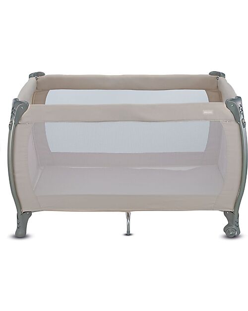 Inglesina Lodge Travel Cot - Ecrù - with Practical Transport Bag Travel Cots