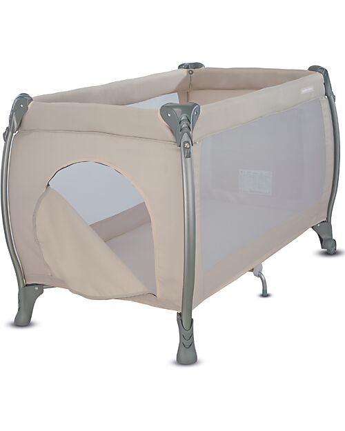 Inglesina Lodge Travel Cot - Ecrù - with Practical Transport Bag Travel Cots