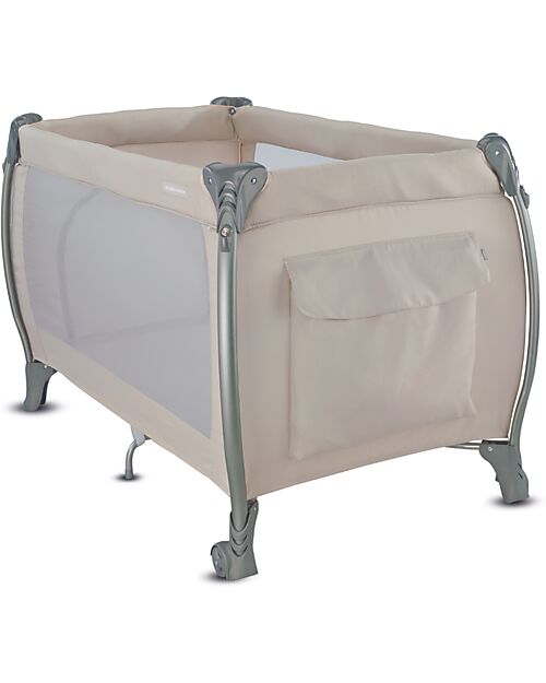 Inglesina Lodge Travel Cot - Ecrù - with Practical Transport Bag Travel Cots
