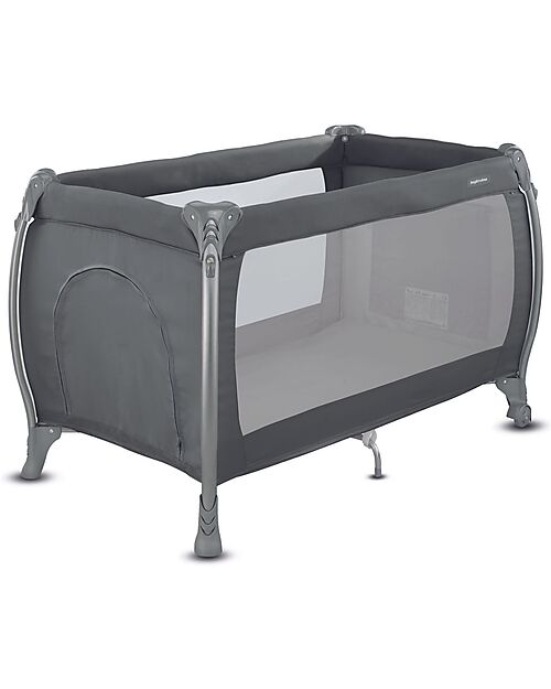 Inglesina Lodge Travel Cot - Grey - with Practical Transport Bag Travel Cots