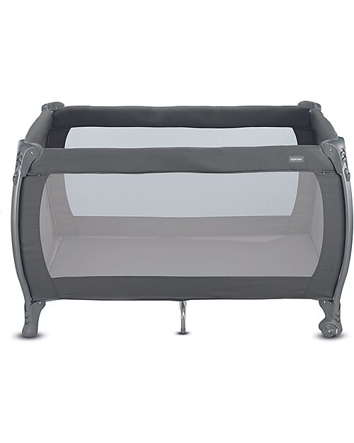 Inglesina Lodge Travel Cot - Grey - with Practical Transport Bag Travel Cots