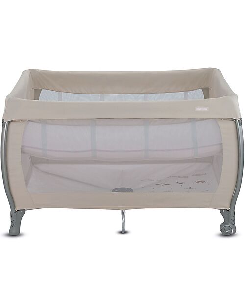 Inglesina Lodge Travel Cot - Grey - with Practical Transport Bag Travel Cots