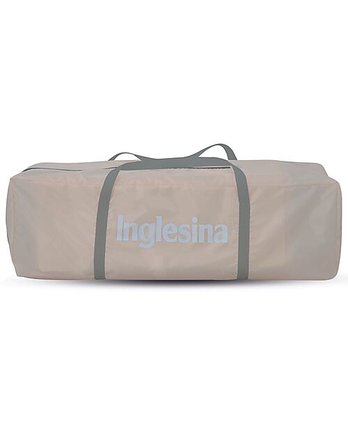 Inglesina Lodge Travel Cot - Grey - with Practical Transport Bag Travel Cots
