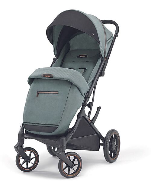 Inglesina Maior Stroller - Igloo Grey - From Birth up to 22 kg - Agile on All Terrains Lights Strollers