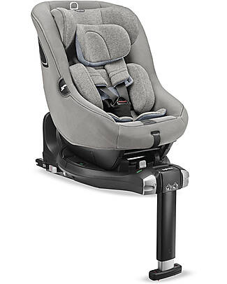 Inglesina Marco Polo Car Seat - Moon Gray - 360° Rotation - from Birth to 4 Years Car Seats Group 1/2/3
