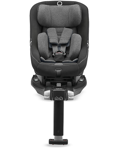 Inglesina Marco Polo Car Seat - Moon Gray - 360° Rotation - from Birth to 4 Years Car Seats Group 1/2/3
