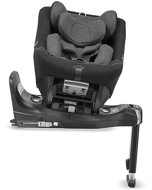 Inglesina Marco Polo Car Seat - Moon Gray - 360° Rotation - from Birth to 4 Years Car Seats Group 1/2/3