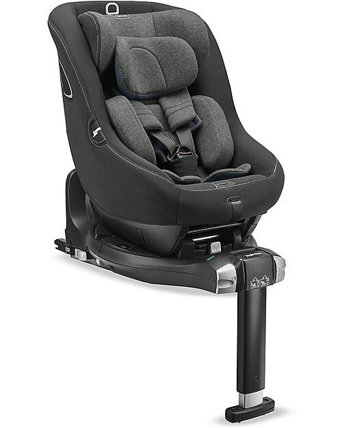 Inglesina Marco Polo Car Seat - Vulcan Black - 360° Rotation - from Birth to 4 Years Car Seats Group 1/2/3