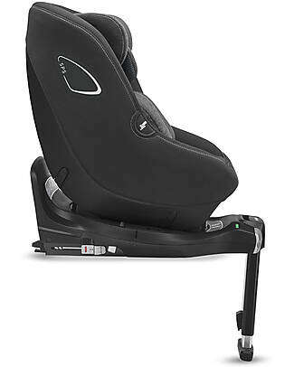Inglesina Marco Polo Car Seat - Vulcan Black - 360° Rotation - from Birth to 4 Years Car Seats Group 1/2/3