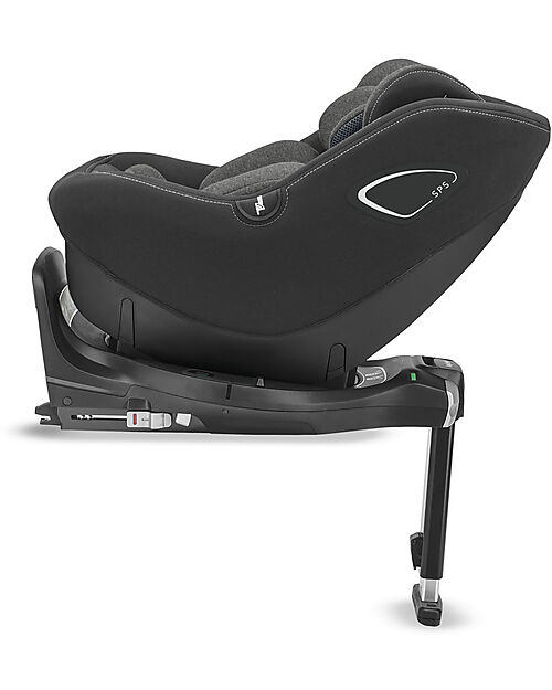 Inglesina Marco Polo Car Seat - Vulcan Black - 360° Rotation - from Birth to 4 Years Car Seats Group 1/2/3
