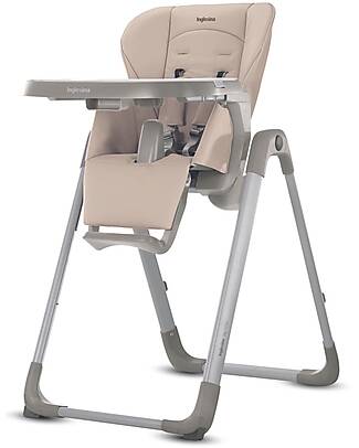 Inglesina My Time High Chair - Butter - Comfortable, Practical and Hygienic - Up to 15kg High Chairs