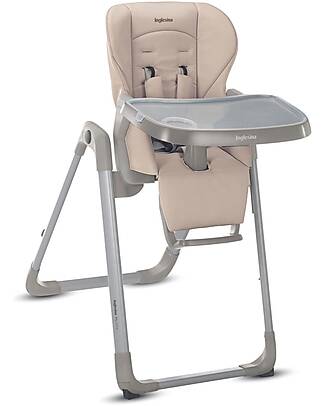 Inglesina My Time High Chair - Butter - Comfortable, Practical and Hygienic - Up to 15kg High Chairs
