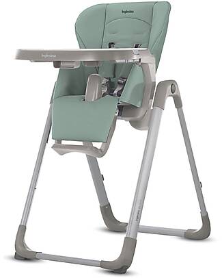 Inglesina My Time High Chair - Mint - Comfortable, Practical and Hygienic - Up to 15kg High Chairs
