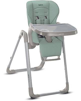 Inglesina My Time High Chair - Mint - Comfortable, Practical and Hygienic - Up to 15kg High Chairs