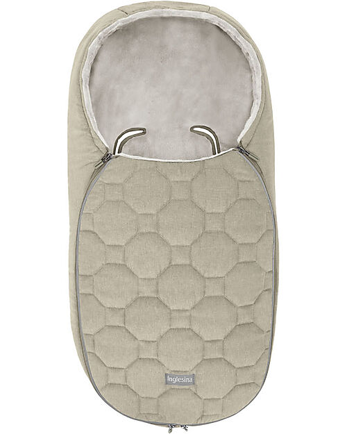Inglesina New Born Winter Sleeping Bag - Desert Beige - 42x77 cm Footmuffs