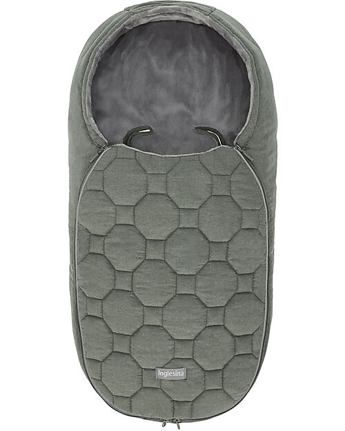 Inglesina New Born Winter Sleeping Bag - Forest Green - 42x77 cm Footmuffs