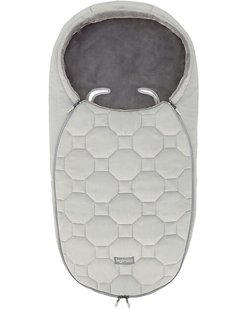 Inglesina New Born Winter Sleeping Bag - Iceberg Grey - 42x77 cm Footmuffs