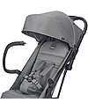 Inglesina Now Stroller - Black - Shot Beige - Folds by itself with a Touch Lights Strollers