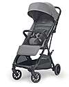 Inglesina Now Stroller - Black - Snap Grey - Folds by itself with a Touch Lights Strollers