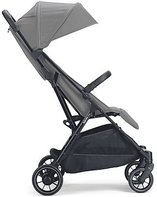 Inglesina Now Stroller - Black - Snap Grey - Folds by itself with a Touch Lights Strollers