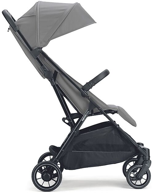 Inglesina Now Stroller - Black - Splash Blue - Folds by itself with a Touch Lights Strollers