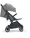 Inglesina Now Stroller - Black - Splash Blue - Folds by itself with a Touch Lights Strollers