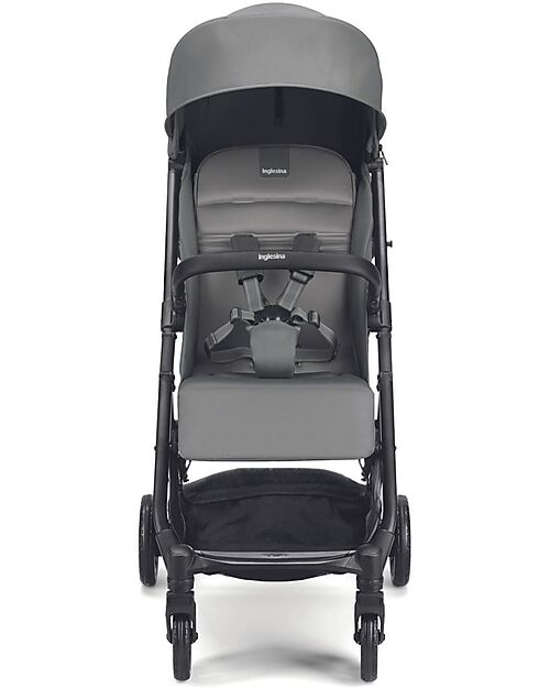 Inglesina Now Stroller - Black - Splash Blue - Folds by itself with a Touch Lights Strollers