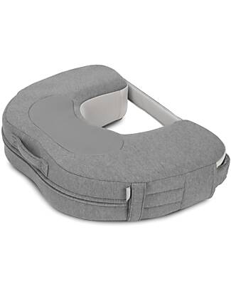 Inglesina Nursing Pillow Elysia - Harmony Grey - Bamboo - It Adapts to the Child's Growth Breastfeeding Pillows
