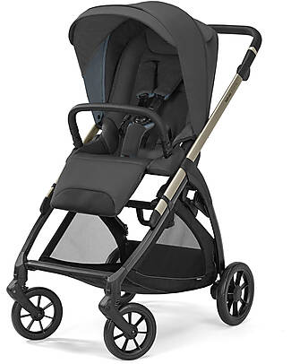Inglesina PASSEGGINO  ELECTA IRIDIO BLACK             UPPER BLACK Pushchairs