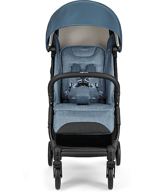 Inglesina Quid² Stroller - Manta Blue - Ultra Compact and Extra Light Lights Strollers