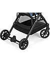 Inglesina Quid² Stroller - Manta Blue - Ultra Compact and Extra Light Lights Strollers