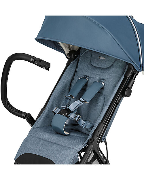 Inglesina Quid² Stroller - Manta Blue - Ultra Compact and Extra Light Lights Strollers