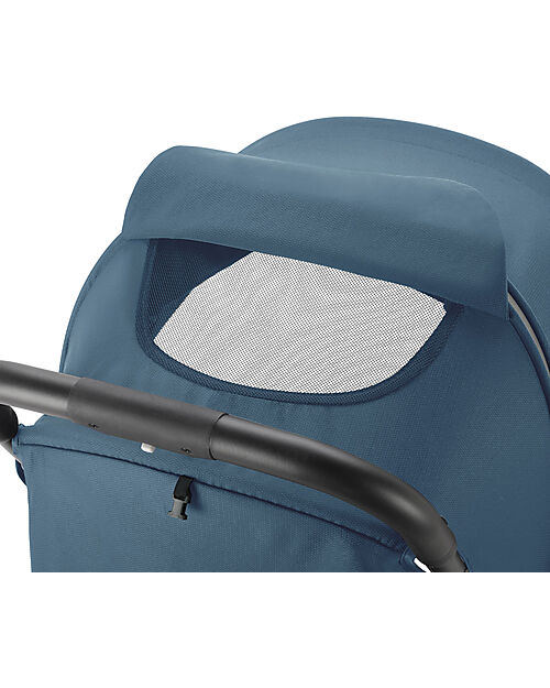 Inglesina Quid² Stroller - Manta Blue - Ultra Compact and Extra Light Lights Strollers