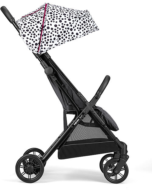 Inglesina Quid² Stroller - Polka Dots White - Ultra Compact and Extra Light Lights Strollers