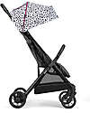 Inglesina Quid² Stroller - Polka Dots White - Ultra Compact and Extra Light Lights Strollers
