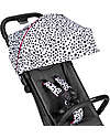 Inglesina Quid² Stroller - Polka Dots White - Ultra Compact and Extra Light Lights Strollers