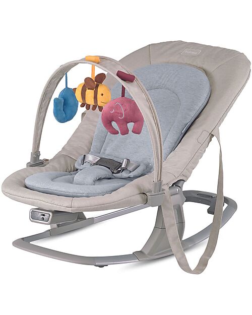 Inglesina Sdraietta Lounge - Butter - with Toy Bar three Puppets and Music Box three Melodies Bouncers