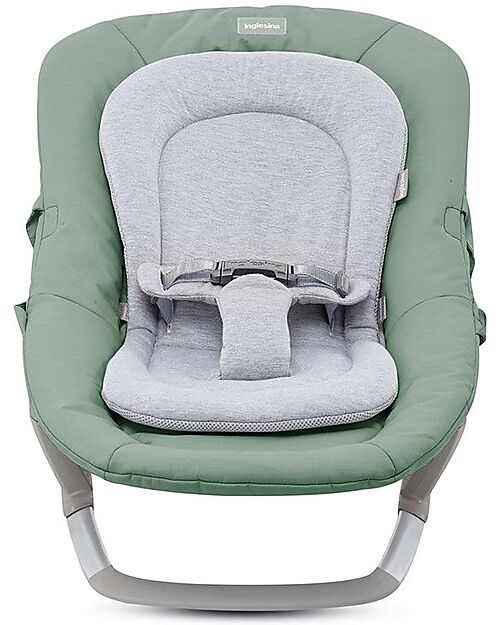 Inglesina Sdraietta Lounge - Mint - with Toy Bar three Puppets and Music Box three Melodies Bouncers